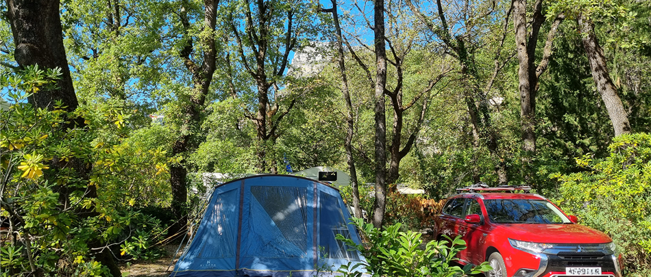 Emplacements Camping ****  sur la Côte d'Azur